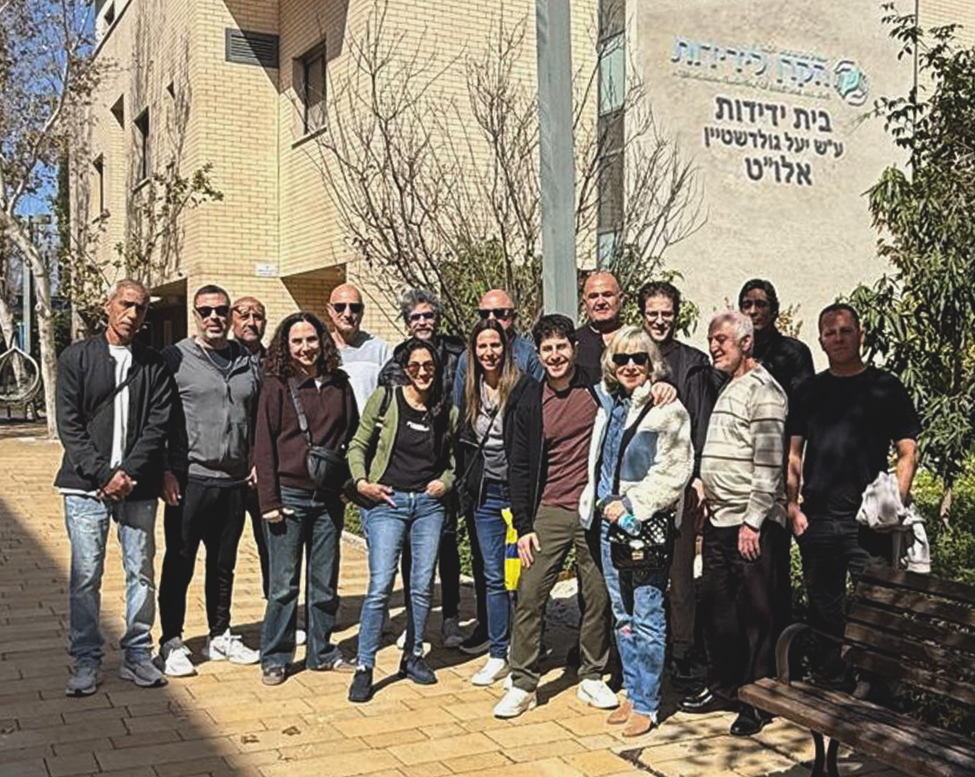 GLD Diamonds team volunteer day at ALUT House, Tel Aviv